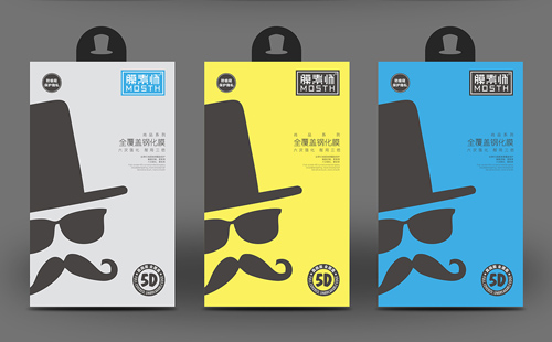 膜素師鋼化膜包裝設(shè)計, Tempered glass packaging design