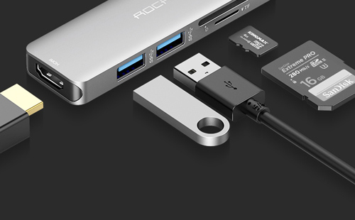 ROCK五合一轉(zhuǎn)接器包裝設(shè)計(jì)