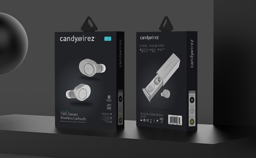 CANDYWIREZ雙耳藍牙耳機包裝設計
