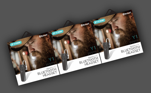 優(yōu)思耐藍牙耳機包裝設計