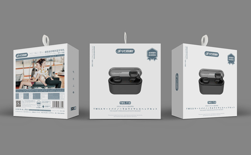 優(yōu)思耐藍牙耳機包裝設計