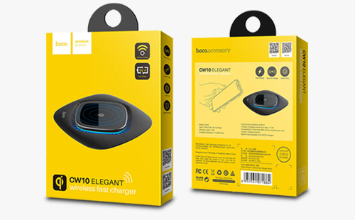 hoco.浩酷無(wú)線(xiàn)充包裝設(shè)計(jì), Wireless Charger Package Design