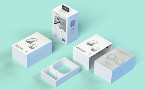 TWS藍(lán)牙耳機(jī)包裝設(shè)計(jì)