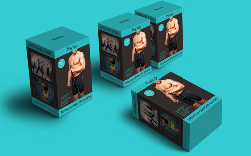 健身拉力繩包裝設(shè)計