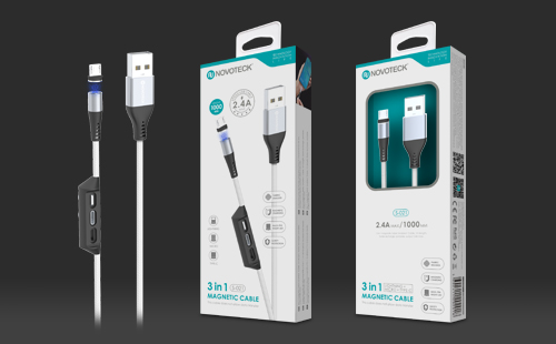 聚新科技充電線(xiàn)包裝設(shè)計(jì)